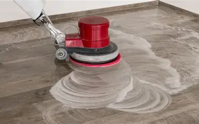 Immaculate polished hardwood floor